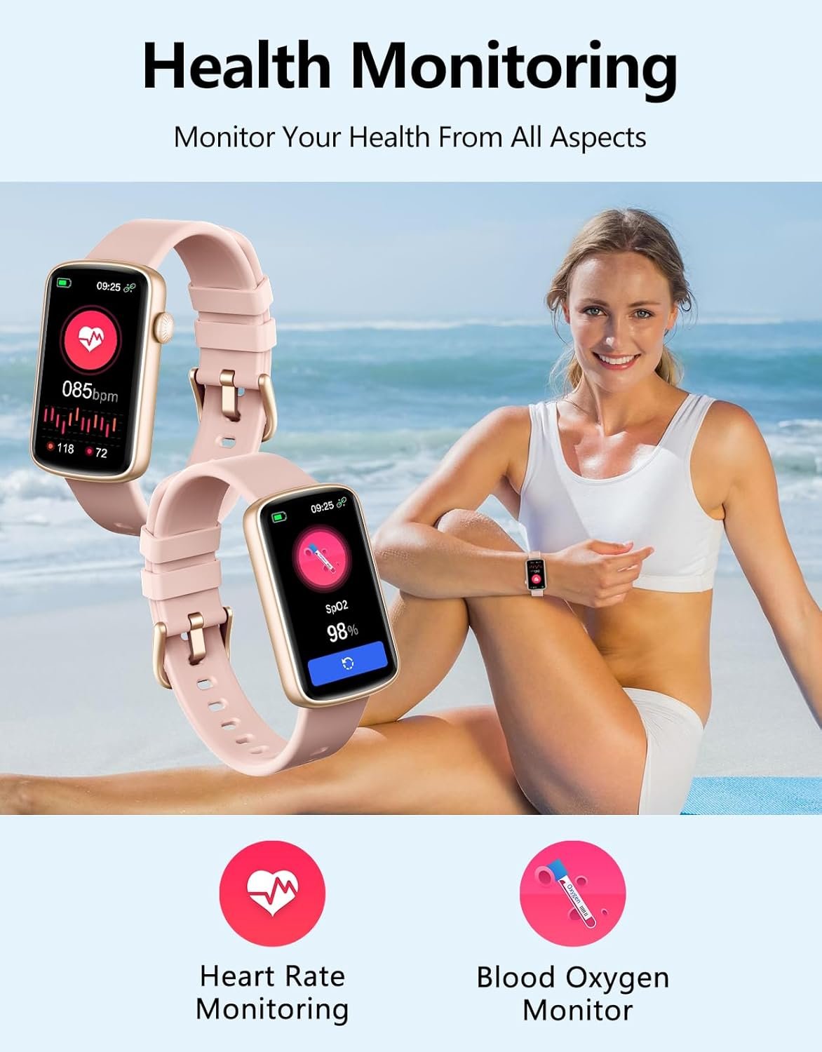 Chang Wing Fitness Tracker المصممة خصيصًا للمرأة العصرية